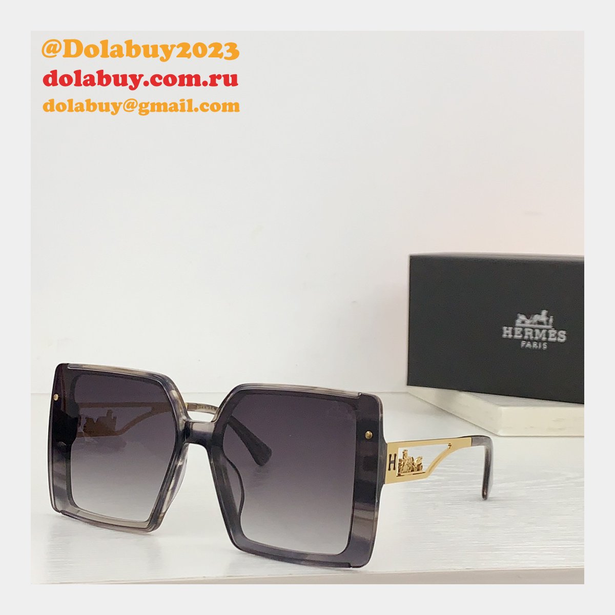 Hermes Sunglass Replica 9177 Online For Sale
