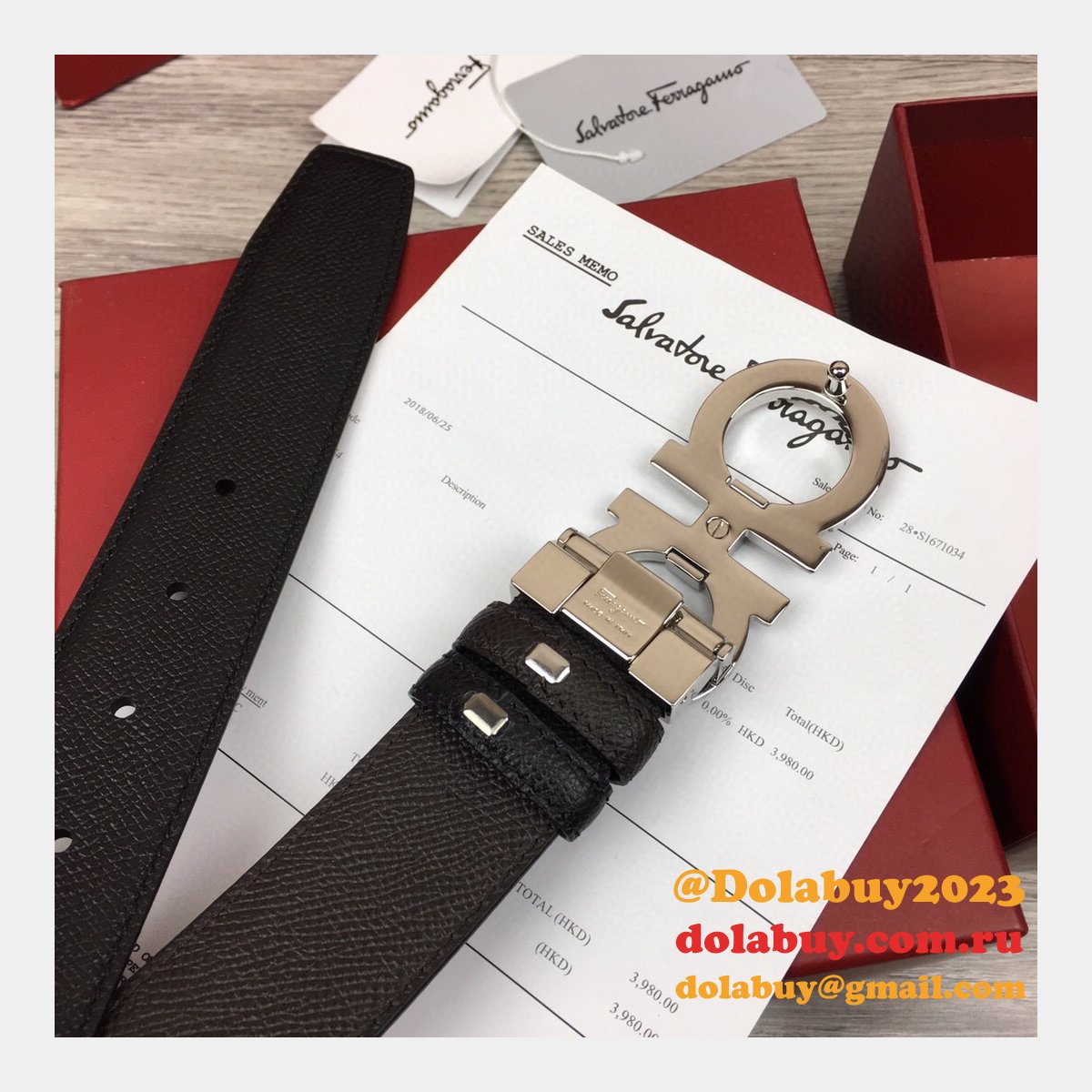 Ferragamo Belts Perfect High Quality Replica 35 mm Black