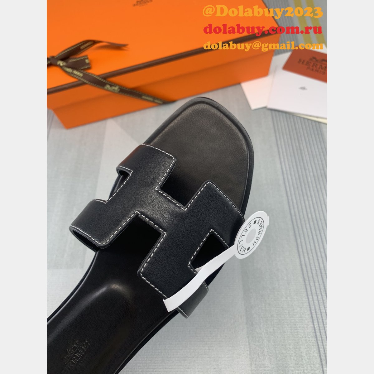 Duplicate Hermes hottest selling Oran sandal 2024