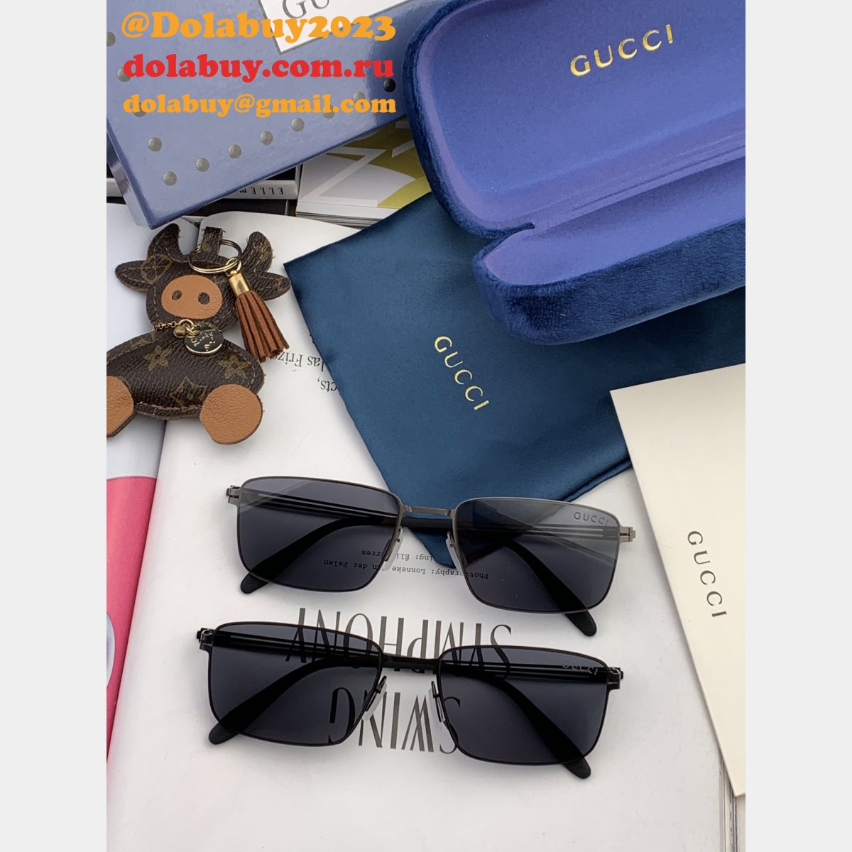 G*u*i high quality inspired g0502/7708/1731/1201 replica sunglasses