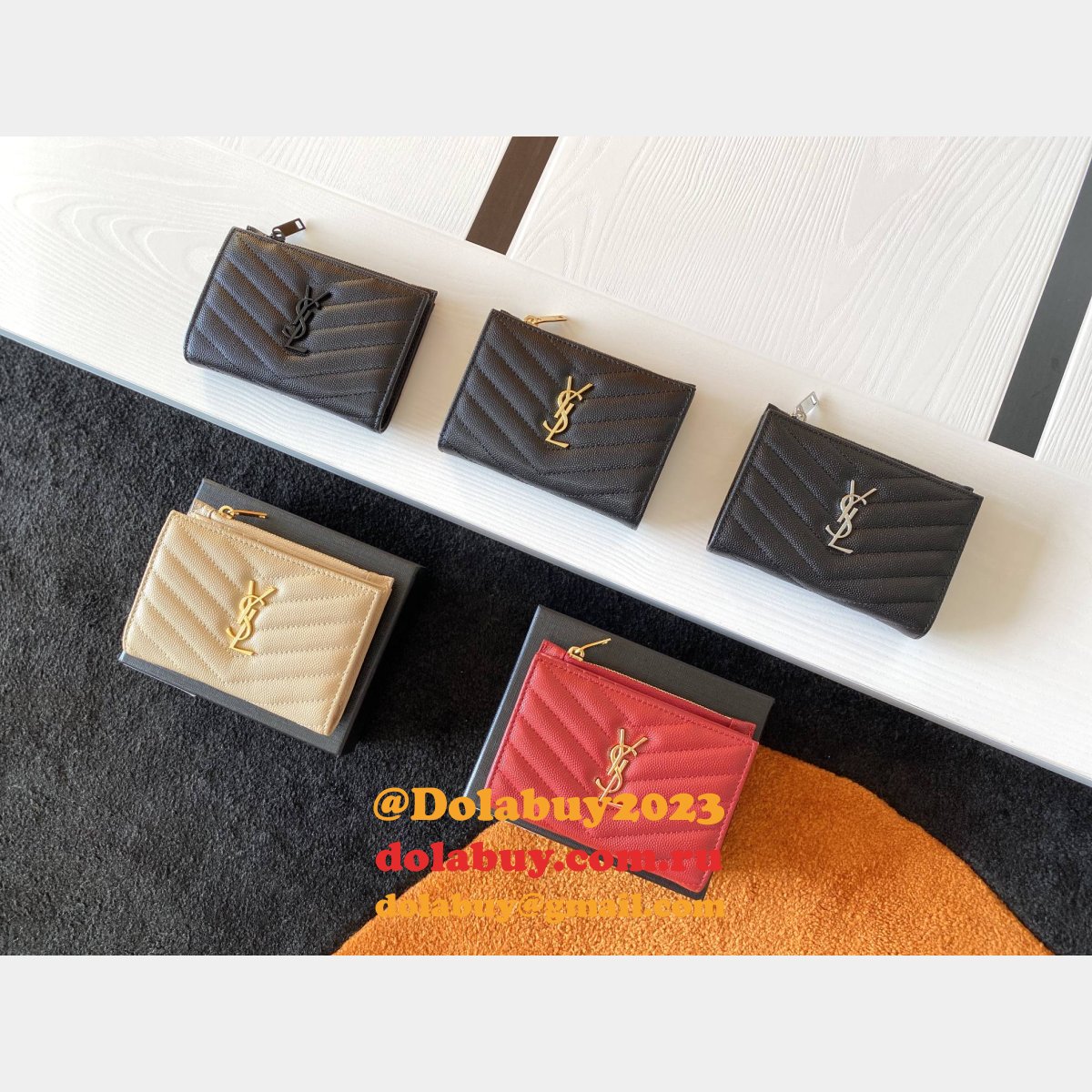 Cheap Saint Laurent Card Holders & Cases
