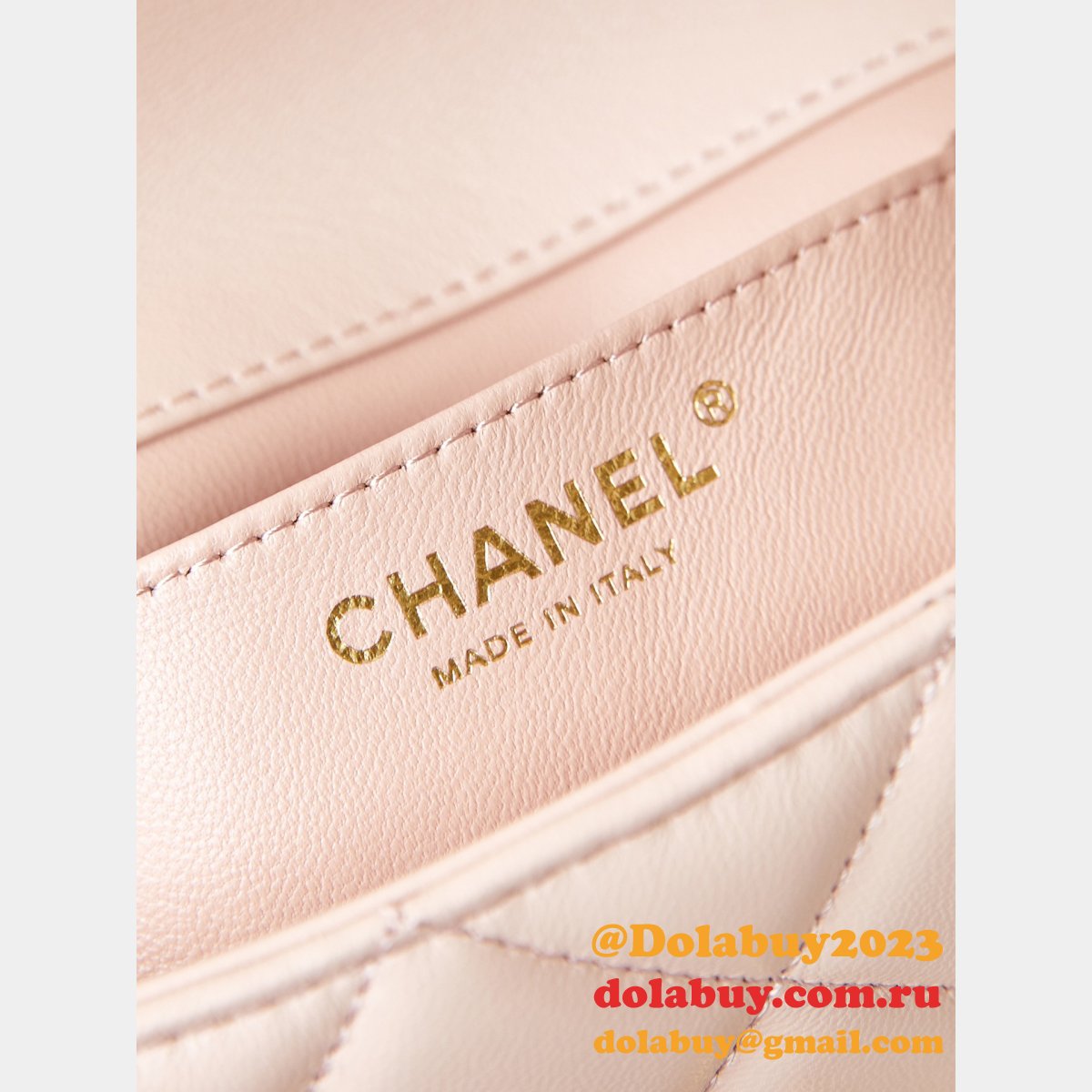 UK Copy 1:1 Mirror Matelasse Chain Handle Flap AS4595 Bag