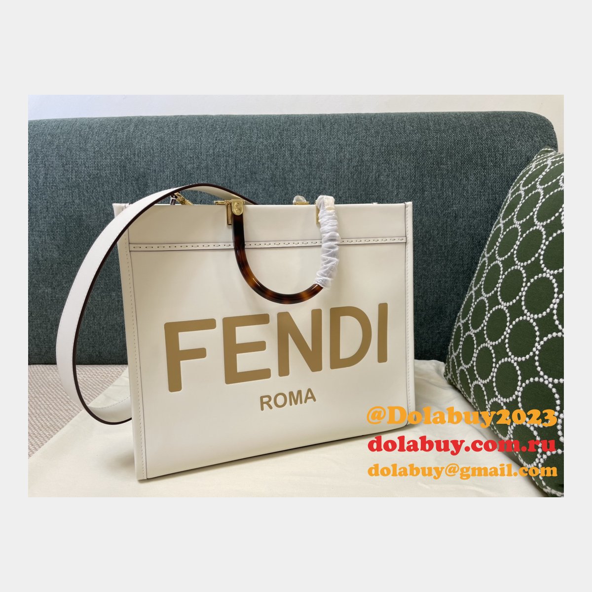 best knockoff F**di tote sunshine small handbag