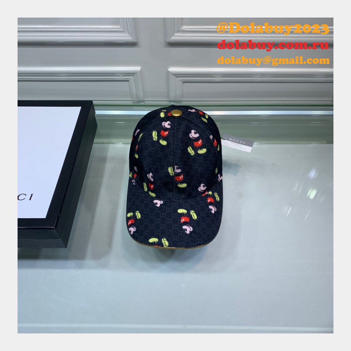 top quality G*u*i mickey mouse hats