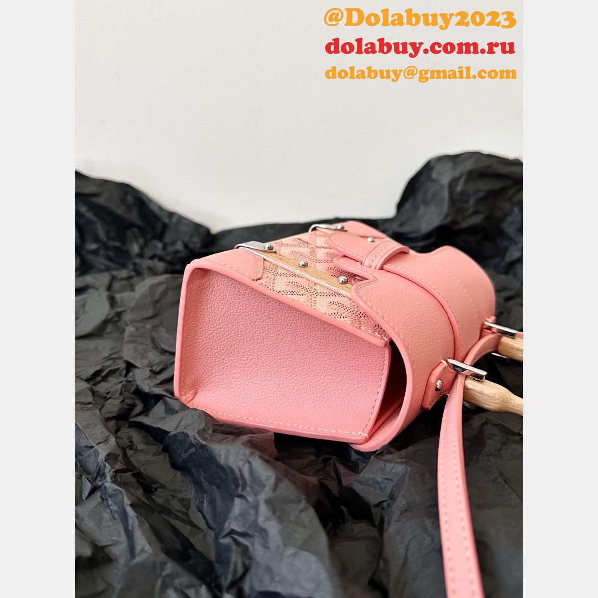 Cheap Goyard Replica Saigon Structure Nano Goyardine Bag