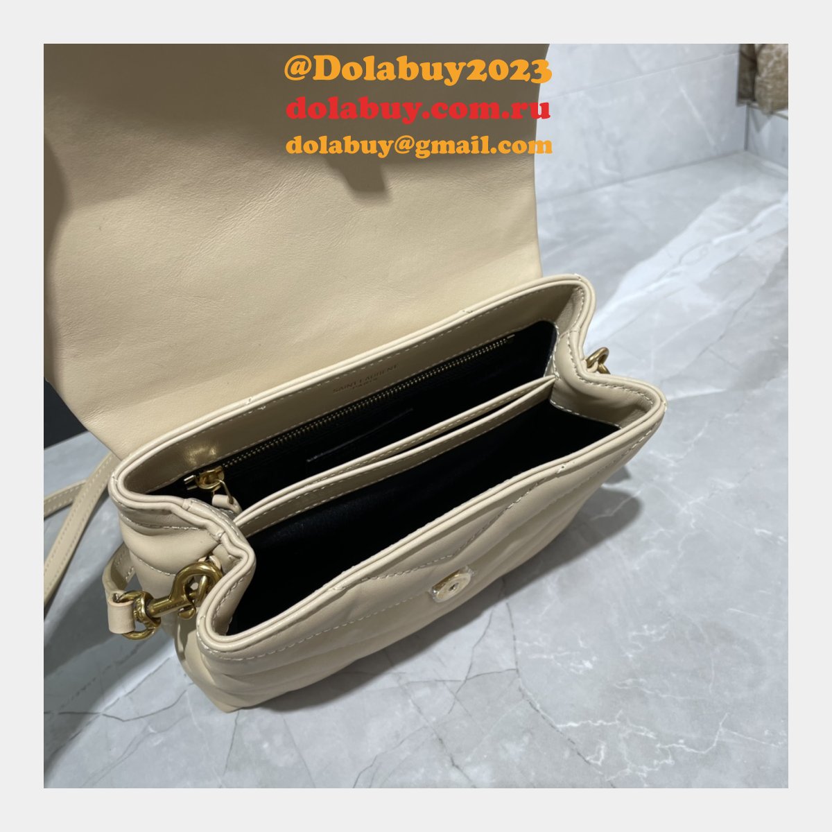 REPLICA YSL 467072 LOULOU SHOULDER BAG 20CM