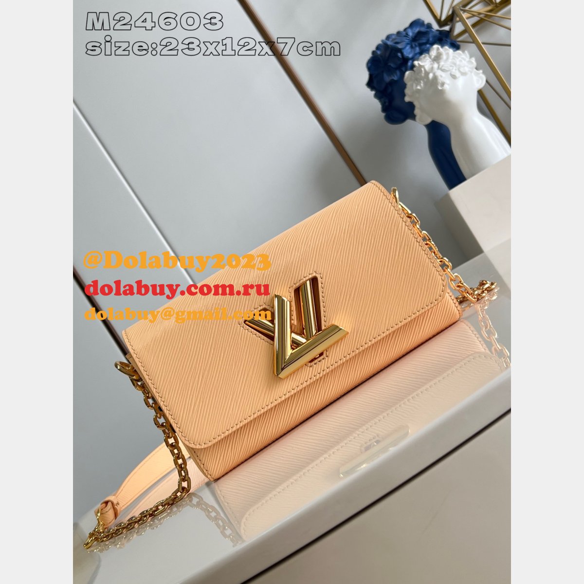 Louis Vuitton Designer Replicas Twist West Luxury M24603 Bag