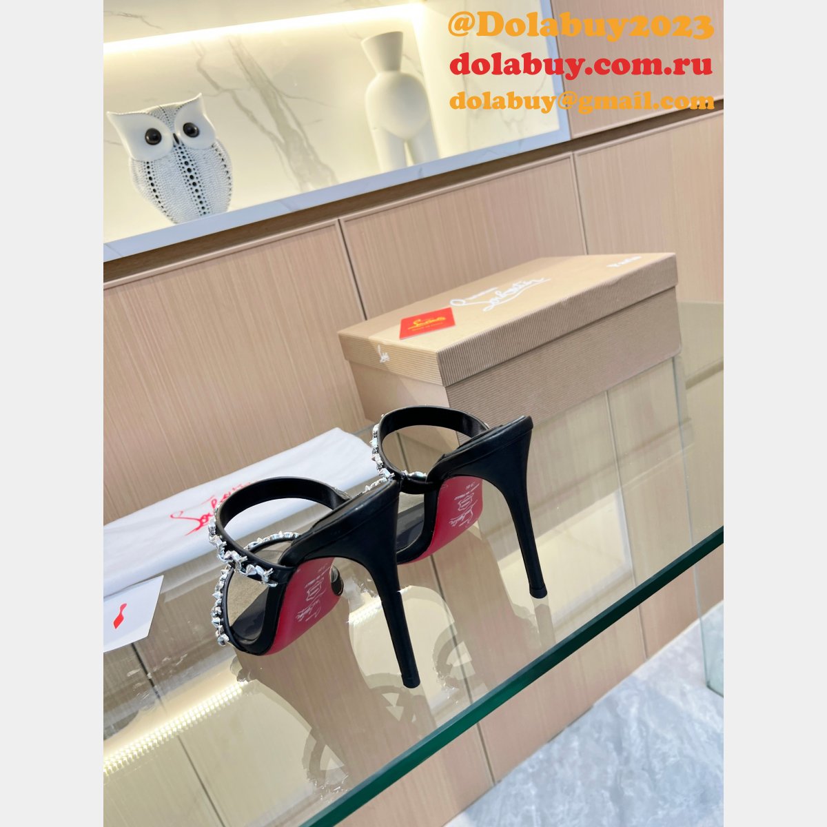 Top Quality 7 Star Christian Louboutin JUST QUEEN High HEEL
