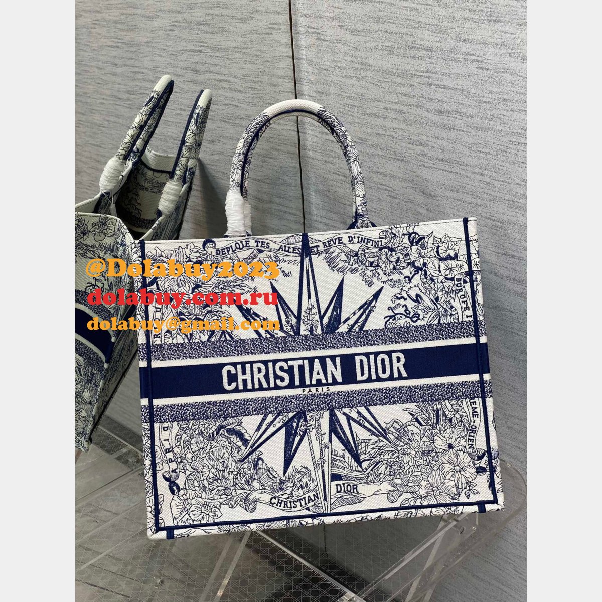 Replica Dior CD Book Tote 1:1 26.5/36/41.5cm bags Online Store