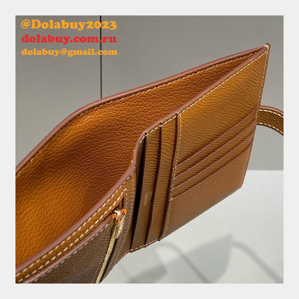 High Quality Luxury HERMES Best Epsom Wallet