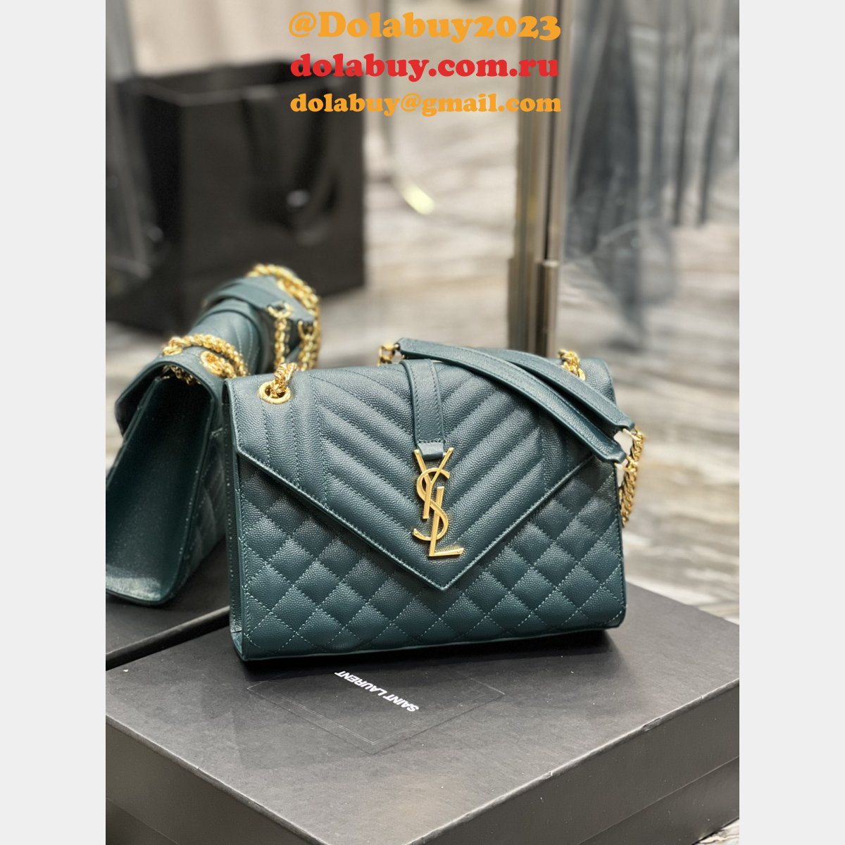 YSL 487206/526286 Envelope Chain Bags Replica Sale online