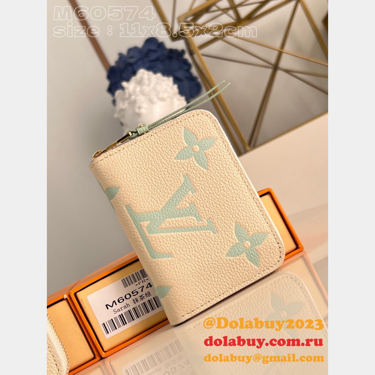 Knockoff Louis Vuitton M60574 Zippy Coin Purse 1:1 Bag