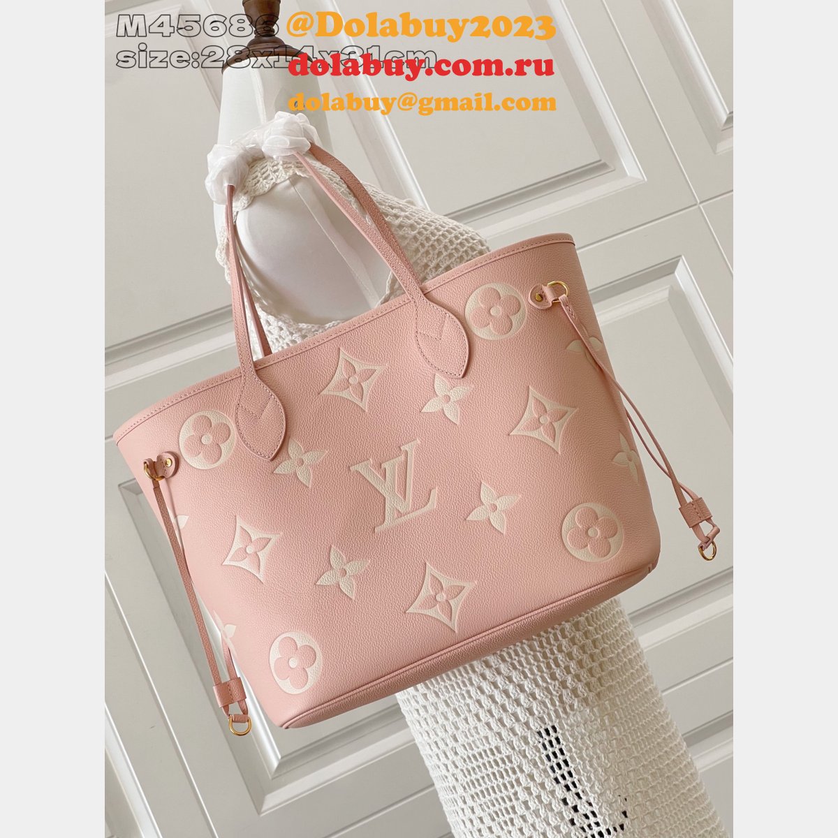 Louis Vuitton Neverfull MM Mid Size High Quality Tote M45686 Bag