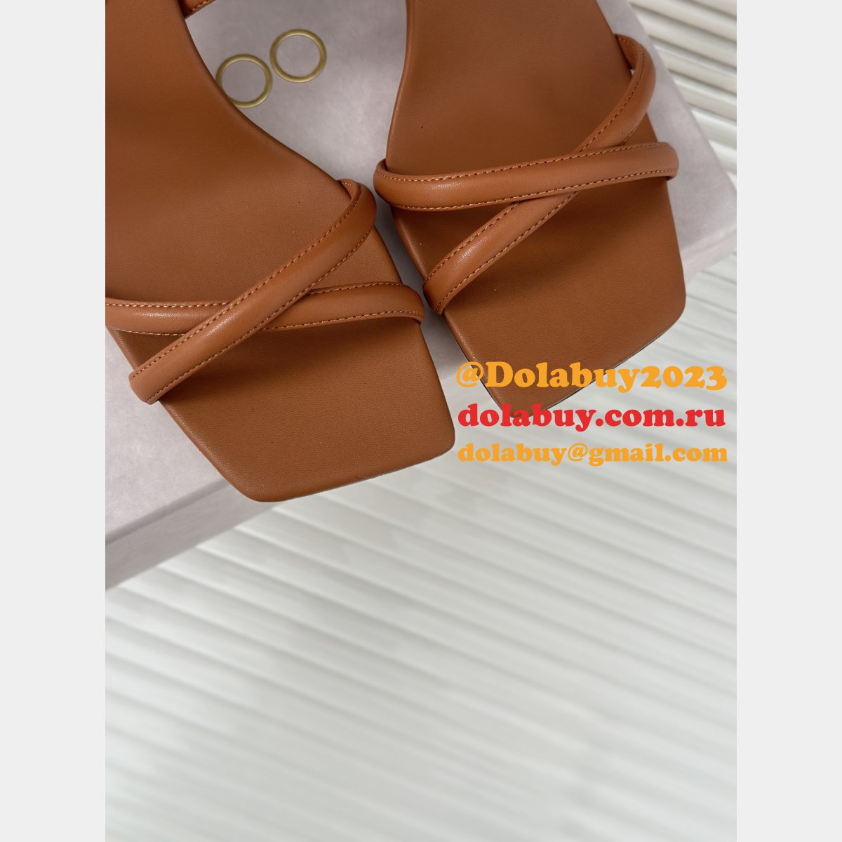 Jimmy Choo Jess Duplicate Slingback Sandals Heel: 6.5 cm Shoes