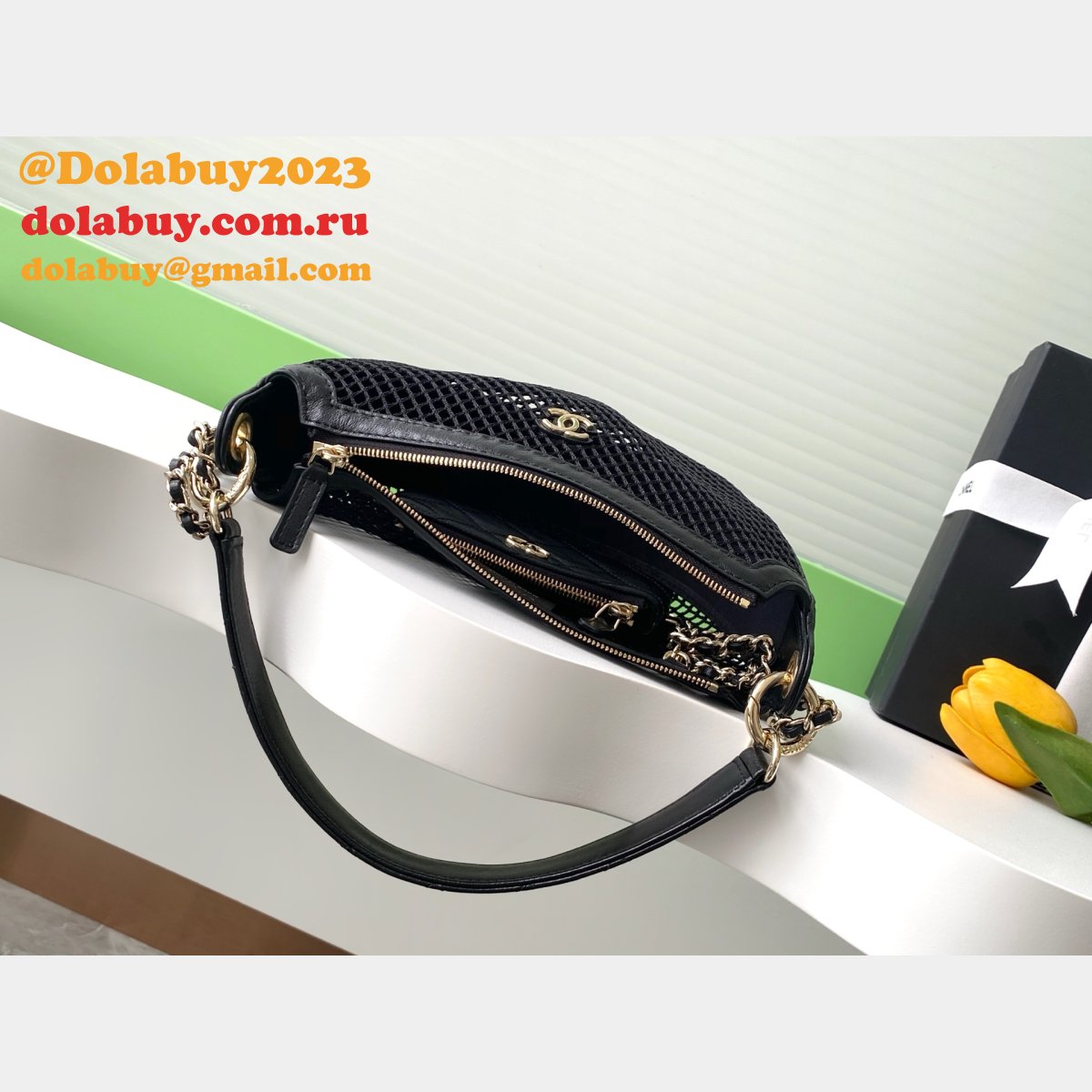 Top Quality Clutch With Chain AP4573 Duplicate Mesh 1:1 Bag