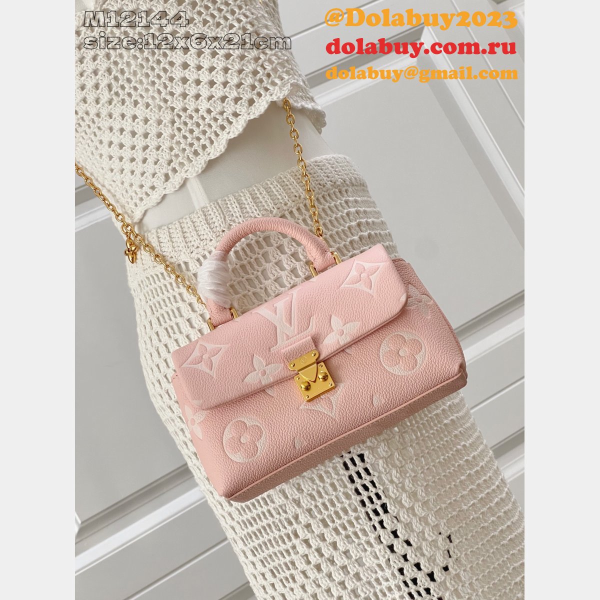 Louis Vuitton Perfect Nano Madeleine M12144/M12145 Copy Bag