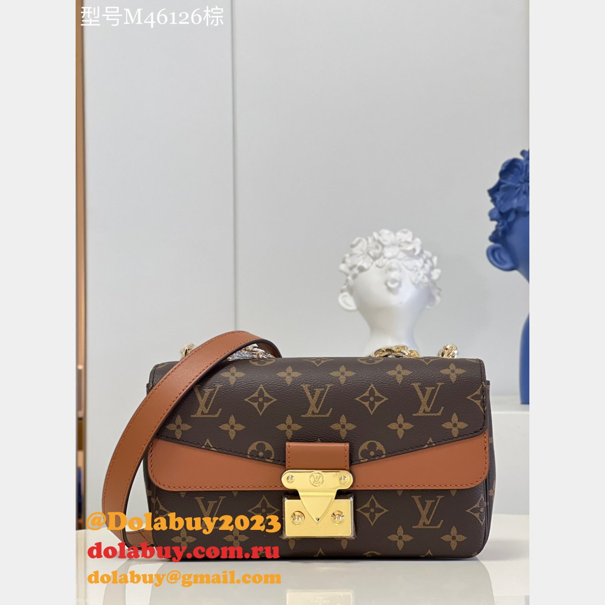 Louis Vuitton Shop Designer Replica Marceau Monogram M46127/M46126 Bag