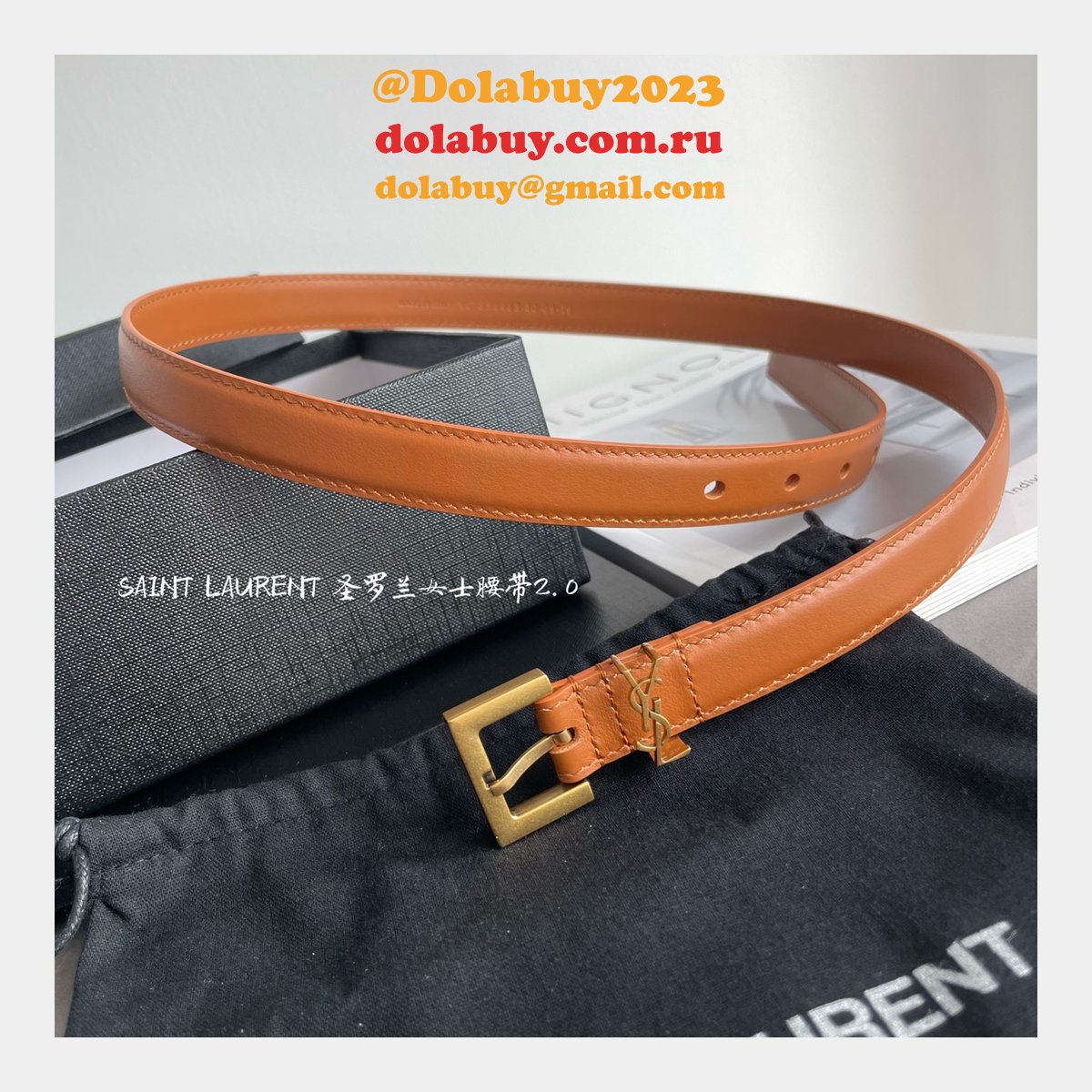 7 Star Best SAINT LAURENT REPLICAS BELT FOR SALE 20MM/30MM