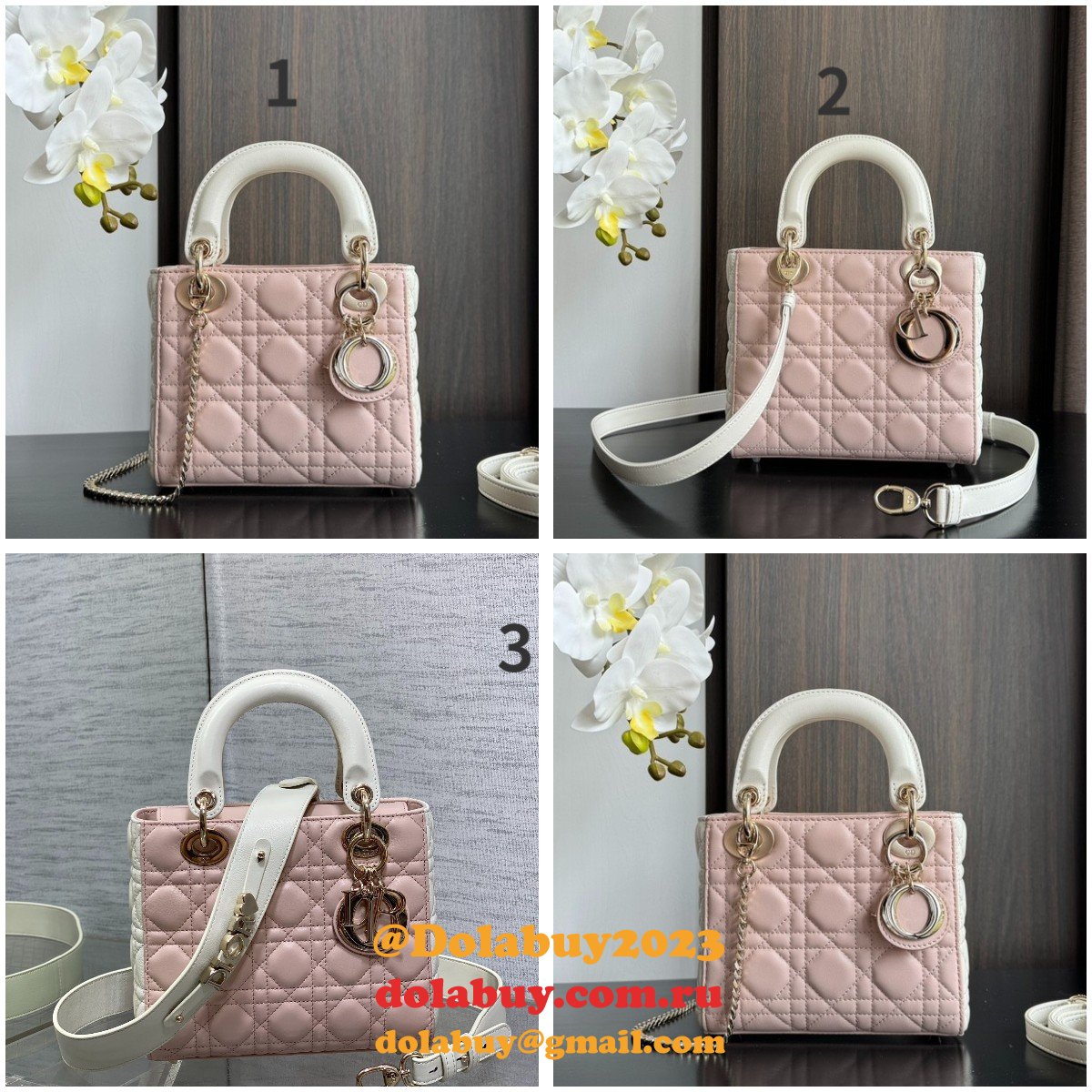 Perfect Quality Replica Christian Lady Dior 17/20cm Bags