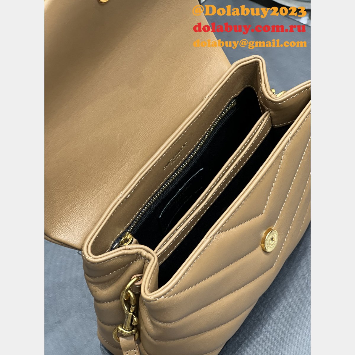 REPLICA YSL 467072 LOULOU SHOULDER BAG 20CM