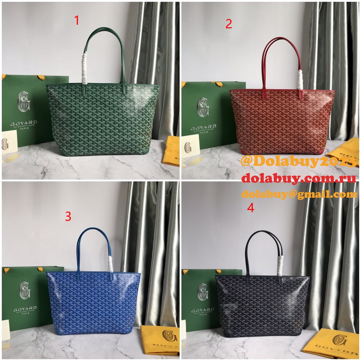 The Best High Quality Goyard Totes Replicas Bags