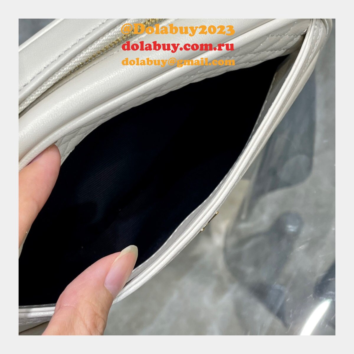 Replica YSL 64899 Red/White/Black Victoire camera bag High Quality