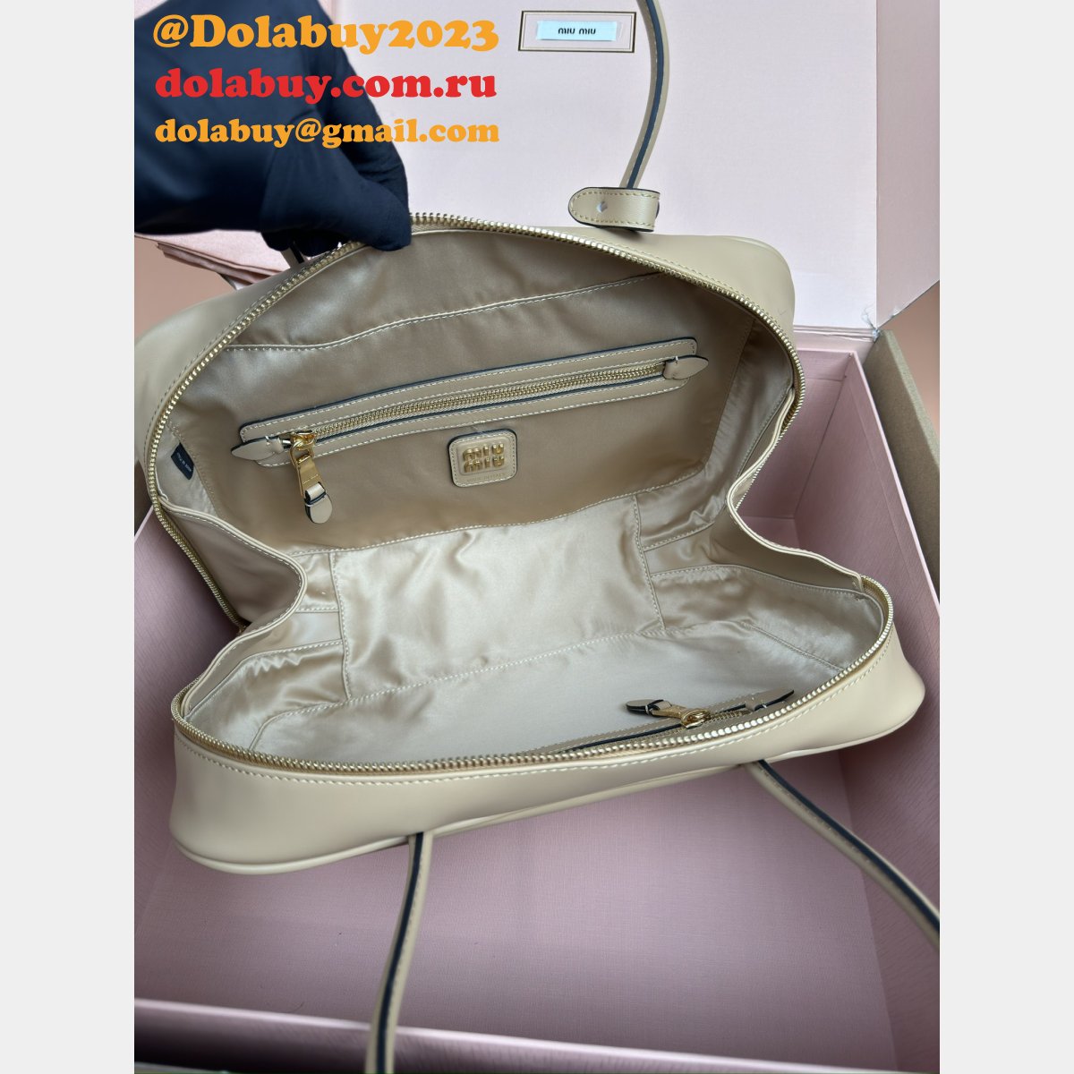 Designer MIU MIU Beau Shoulder Bag 5BB117