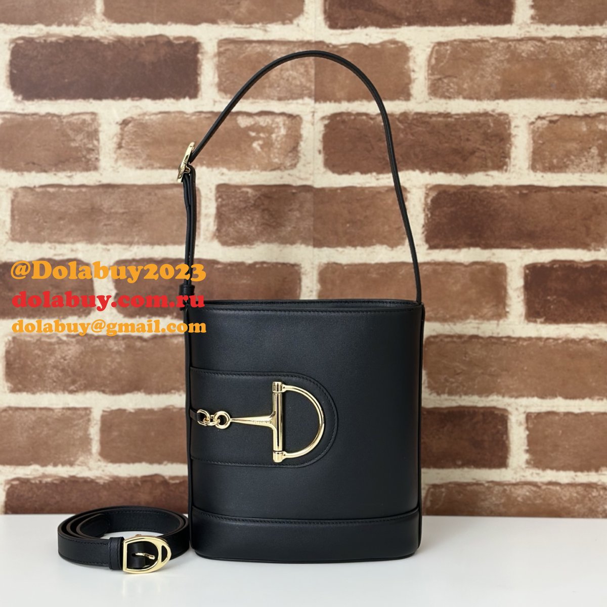 G*u*i 73 top quality 833665 mini bucket luxury bag