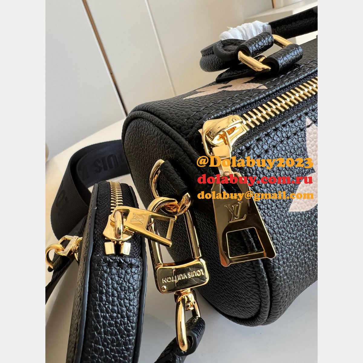 Louis Vuitton 7 Star Fake M45707 Papillon BB Monogram Empreinte Leather