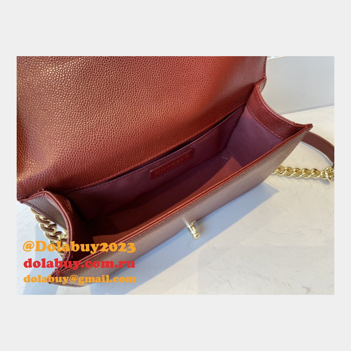 CC Replicas Calfskin & Ruthenium-Finish Metal Boy Many Colours