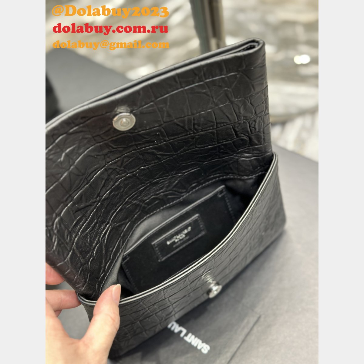 Best Replica YSL Designer Saint Laurent 738821 Clutches Bag