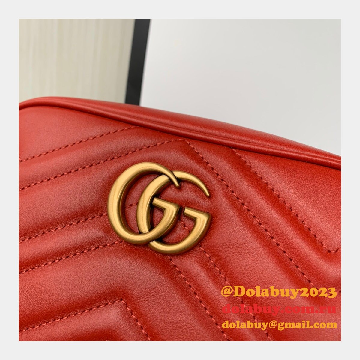 G*u*i replica gg marmont matelassé mini 448065 bag