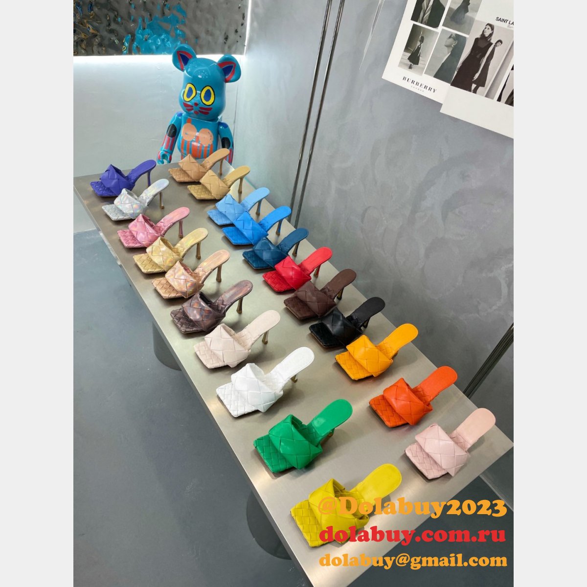 Shop the Best High Quality Replica Bottega Veneta High heels 9cm shoes