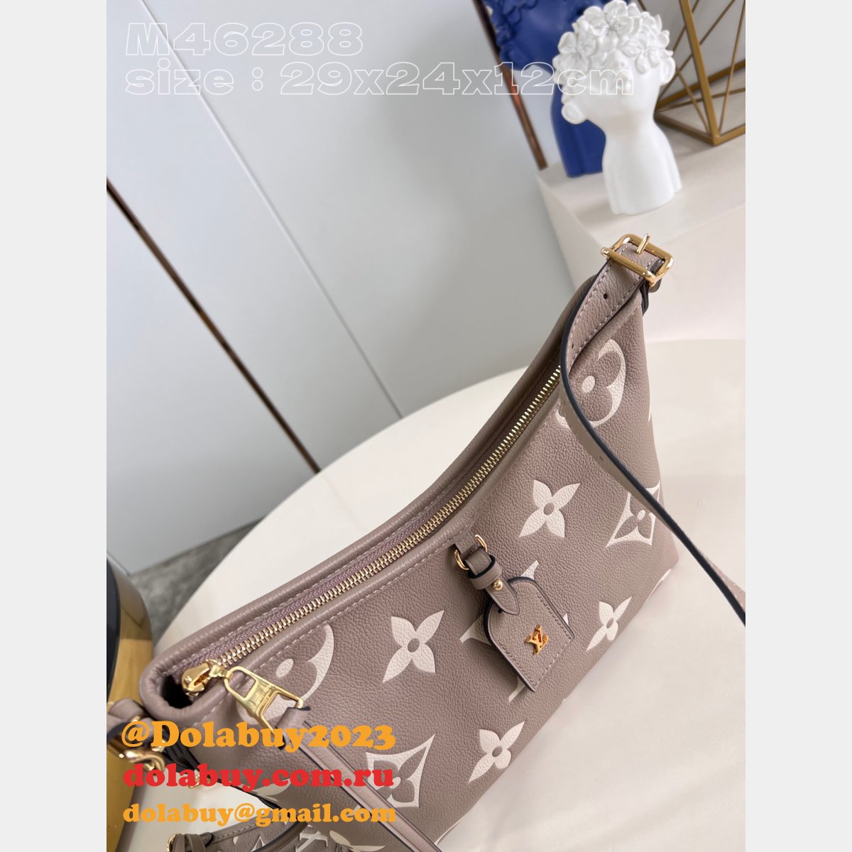 Inspired CarryAll PM Monogram Empreinte M47180 Louis Vuitton Bag