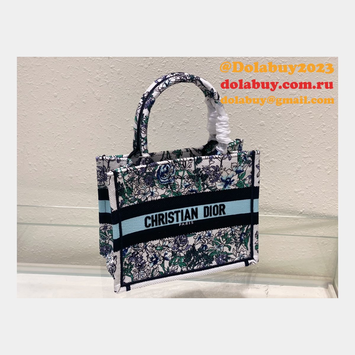 Christian Dior CD Book Tote Replica Designer Handbags