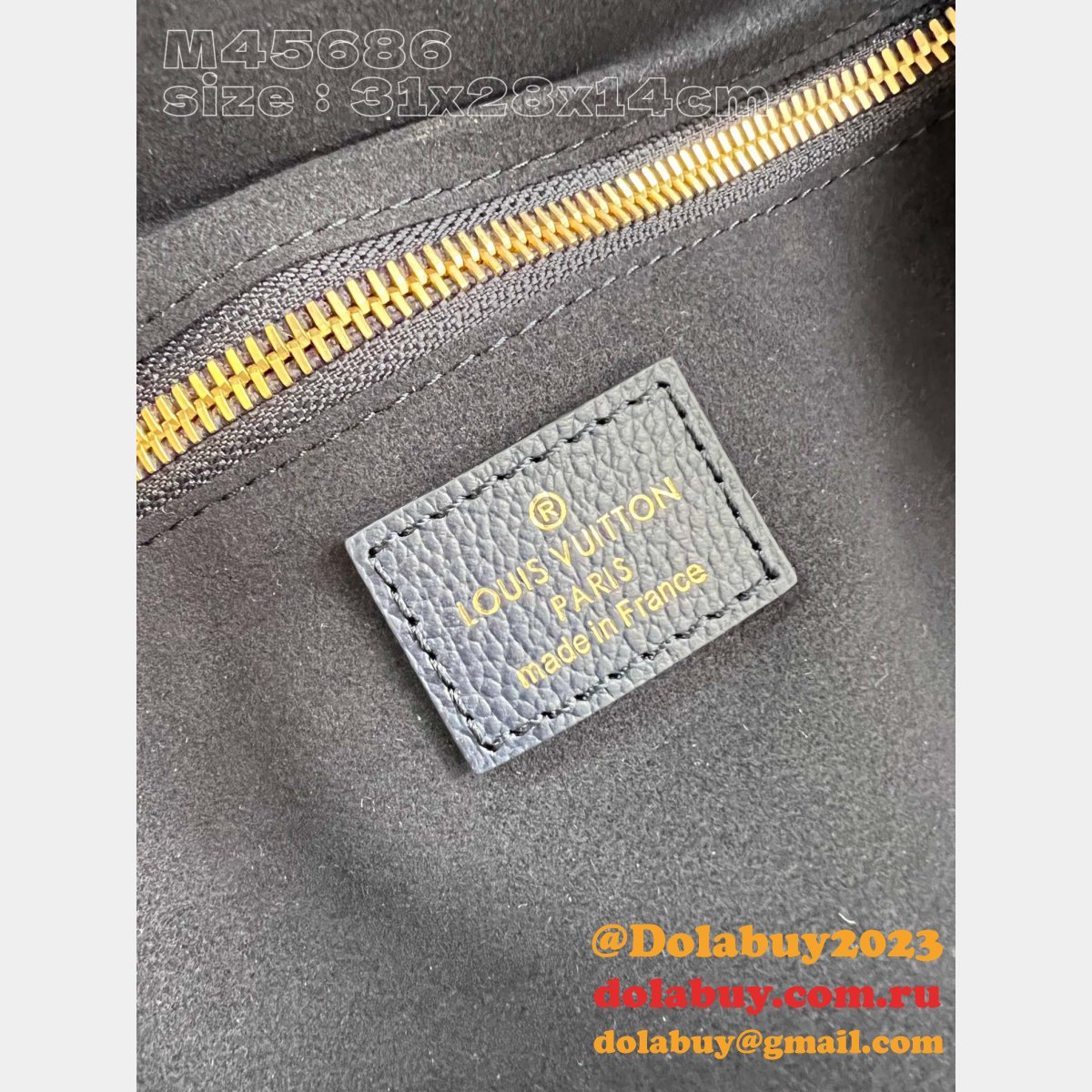 Neverfull 7 Star Tote Bag Knockoff Louis Vuitton M45686 Navy