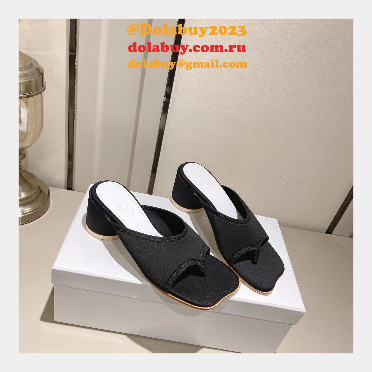 best deals dolabuy replica ma*s*n Ma*i*la mm6 flip flops products