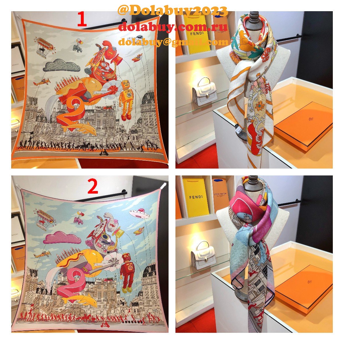 Wholesale Hermes Perfect Velvet Twilly