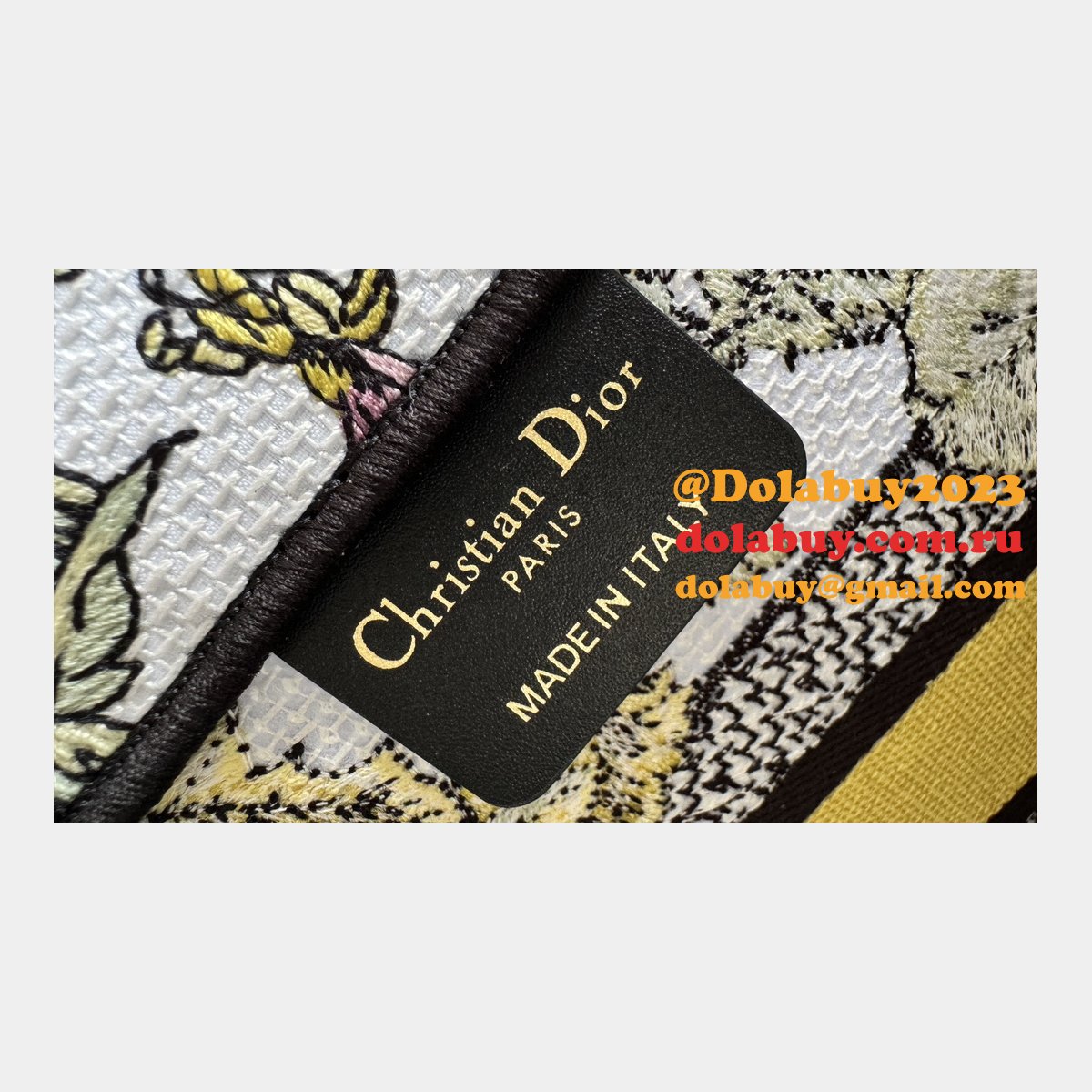 Christian Dior Inspired 7 Star CD Book Tote Bags