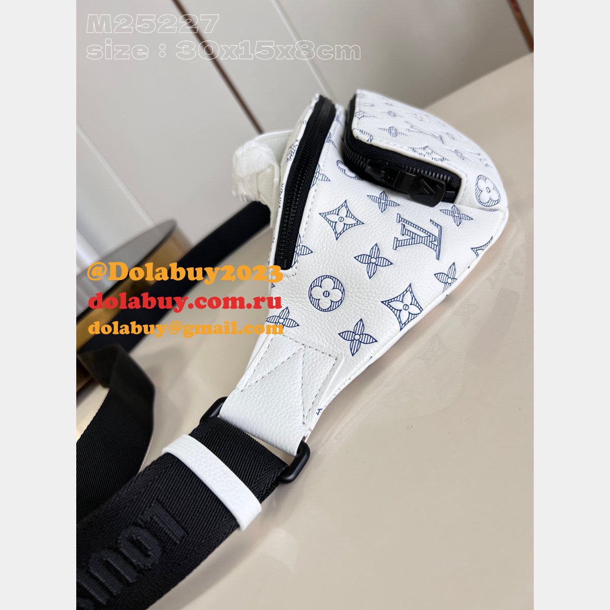 Louis Vuitton Copy High M25227 Rush Bumbag G65 Men Bags