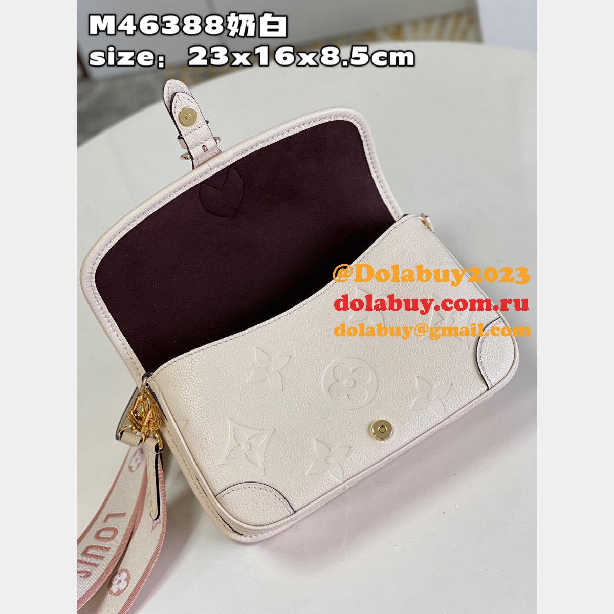 Diane Louis Vuitton M46388/M46386 Monogram Empreinte Replica Bags