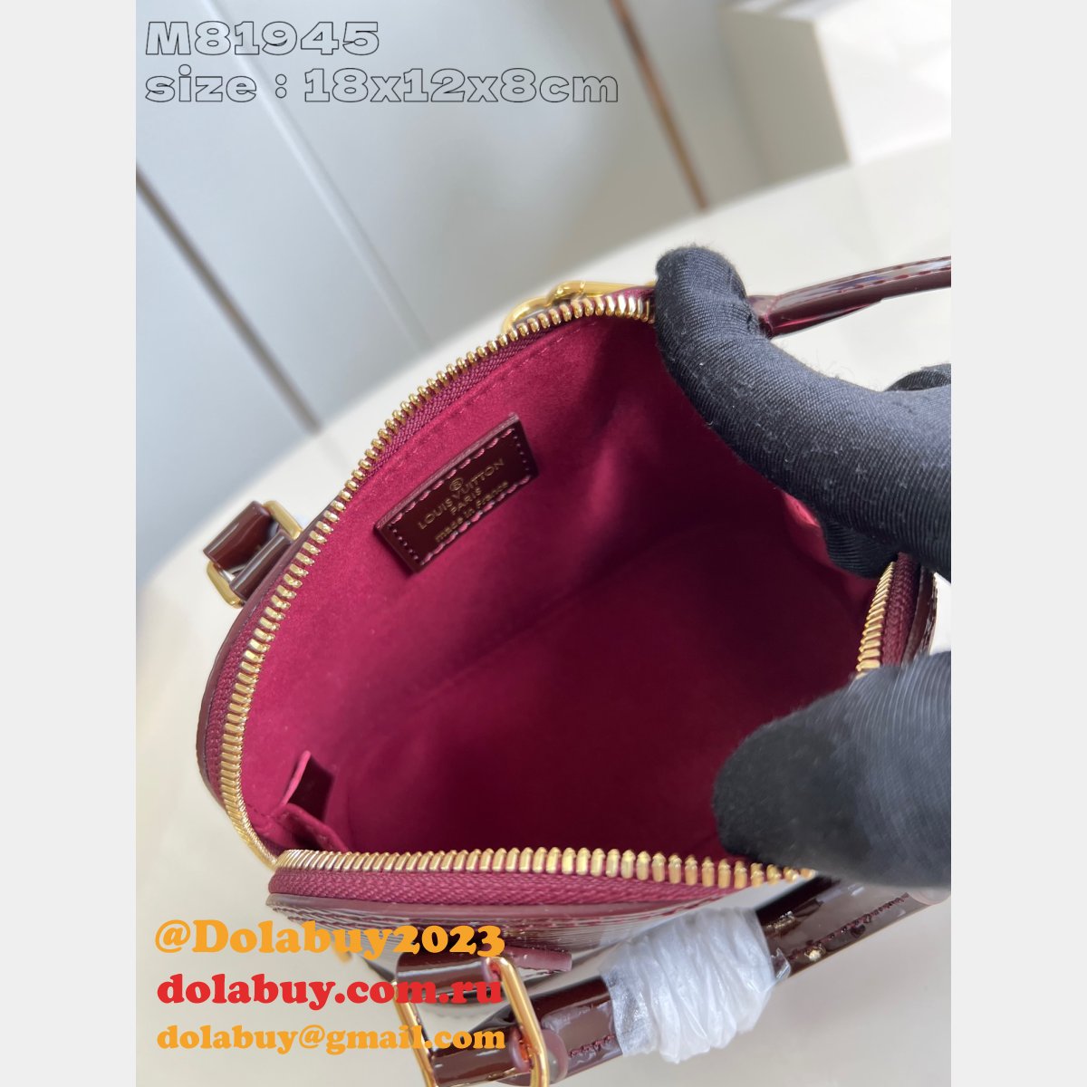 Nano Alma Epi Louis Vuitton Replcias Best M81945 Bag