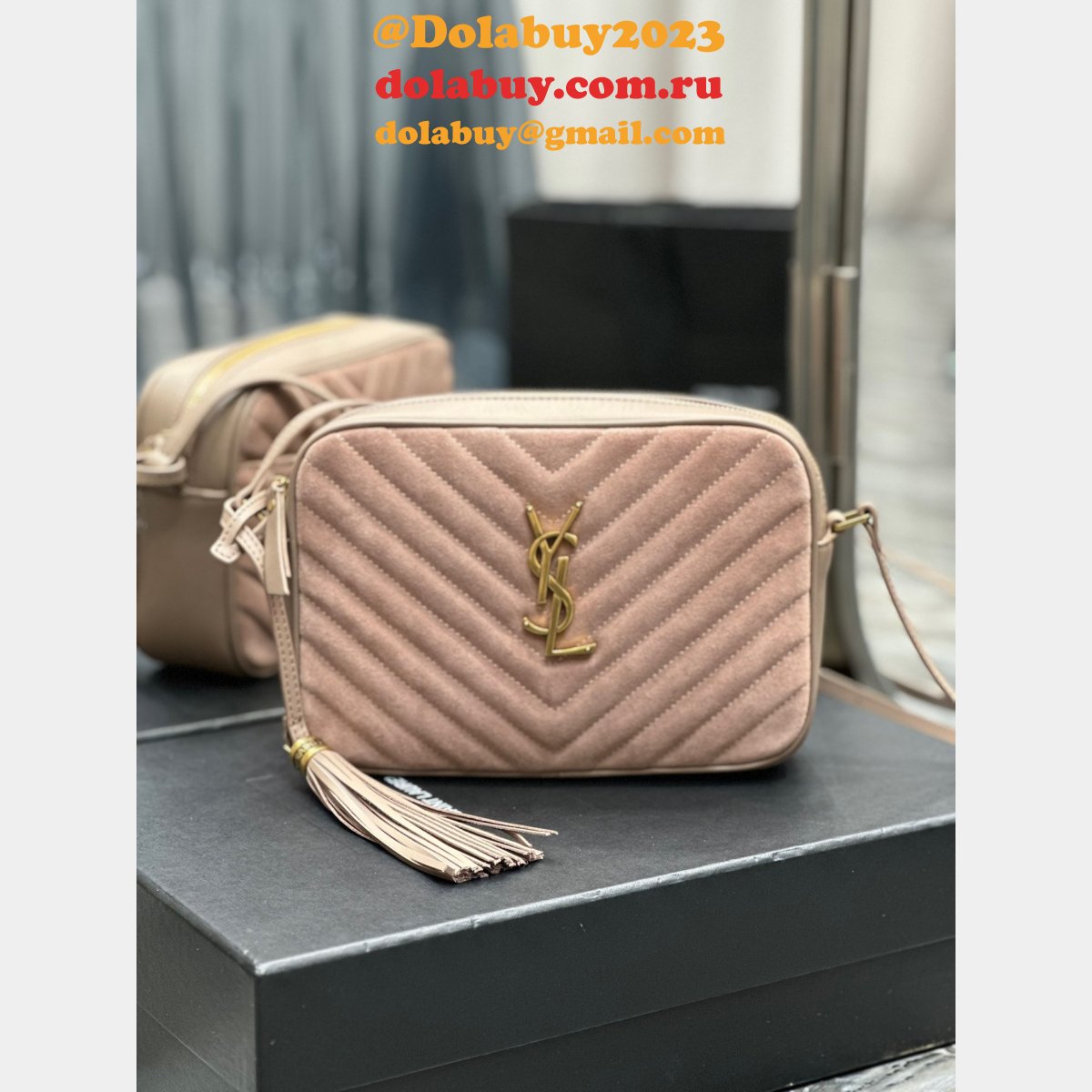 Saint Laurent 520534 Perfect Lou Camera Shoulder Cheap Bag