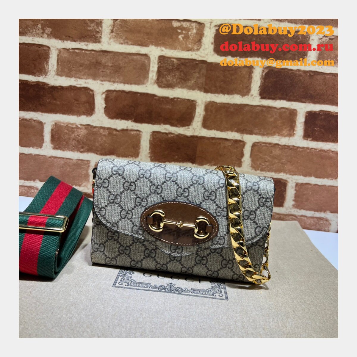 G*u*i designer horsebit 1955 crossbody women best 724713 bag