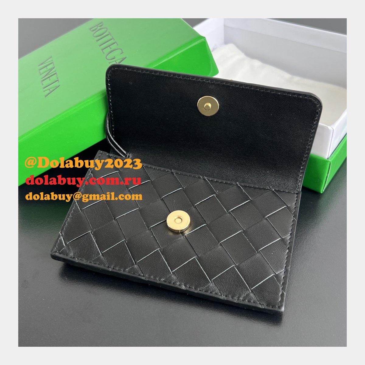 Cheap Bottega Veneta Replicas Amdiamo Cardholder