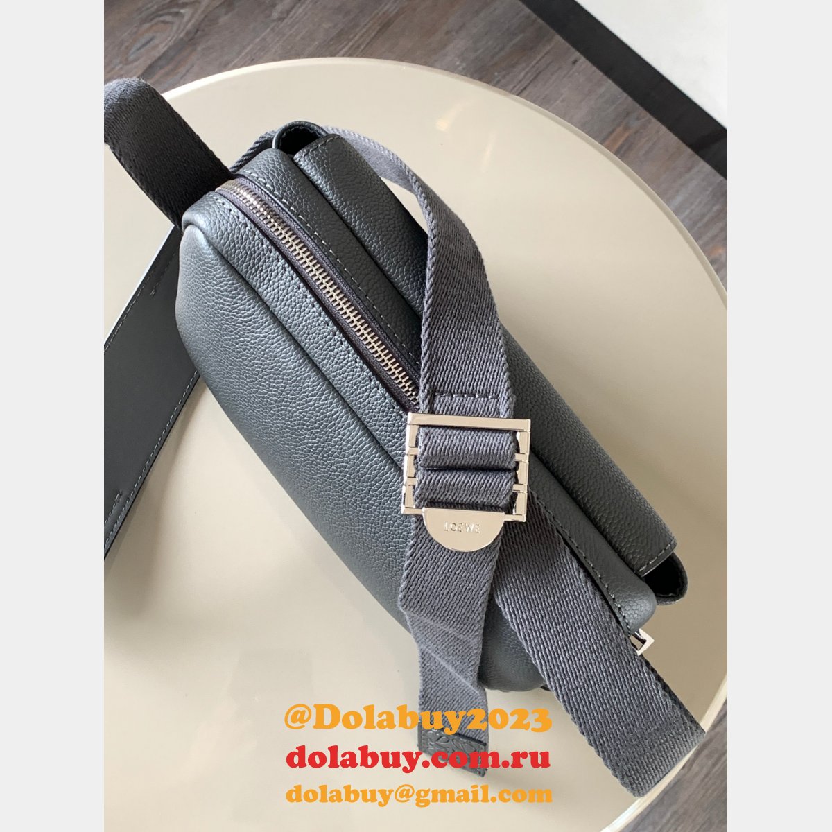 Top Quality Designer loewe military messenger 9012