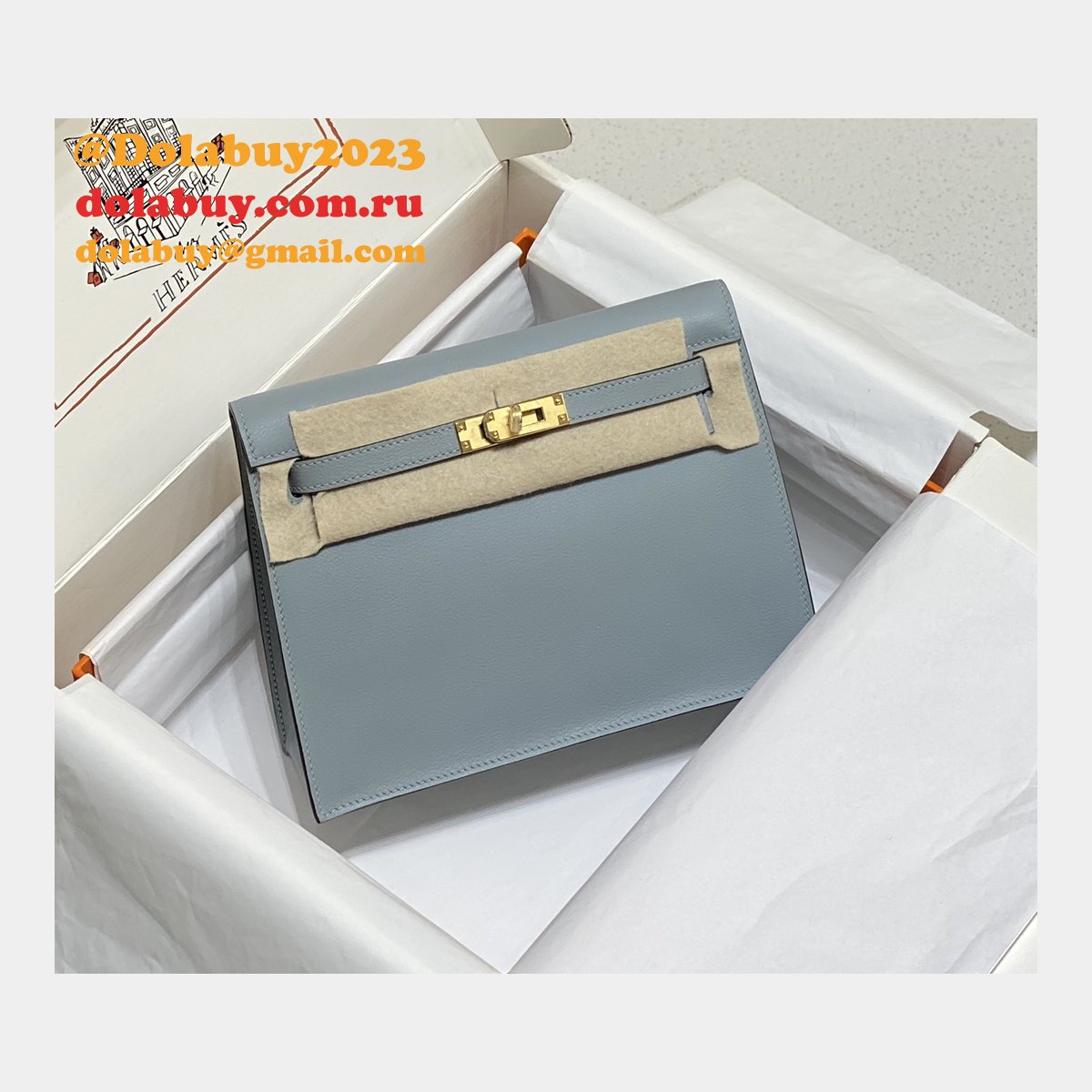 7 Star HERMES KELLY DANSE Customize BAG FOR SALE