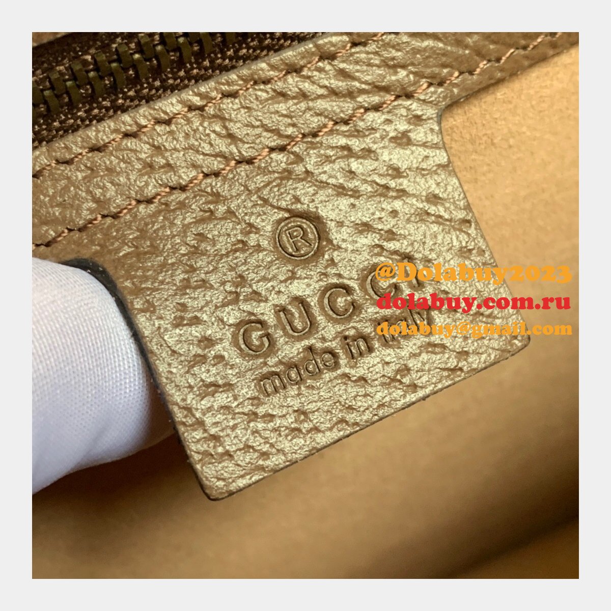 replica G*u*i ophidia 651055 top handle bag with web