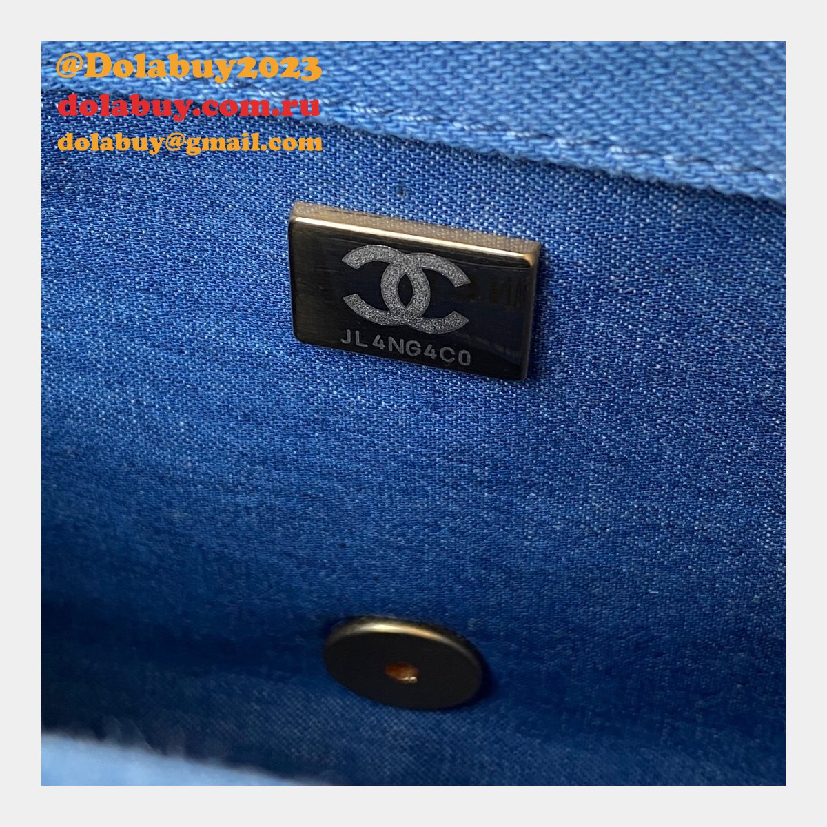 Best Replica AS1786/AS1787 light/deep Blue color Denim Handbags 2022