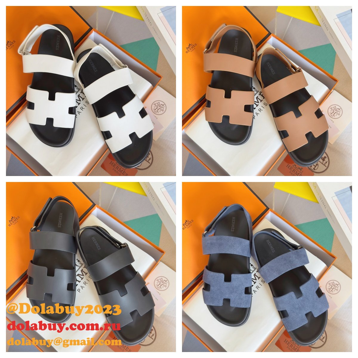Luxury Hermes Genius Sandal 2025